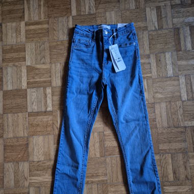Blaue Skinnyjeans, Gr. S