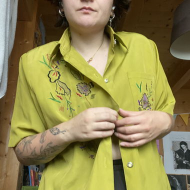 Vintage khaki shirt