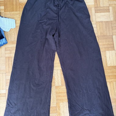 Brown wide casual trousers Size M (EUR/US)