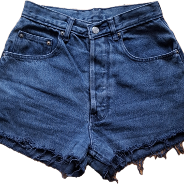 Short taille haute vintage