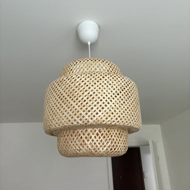 Woven Bamboo Pendant Lamp