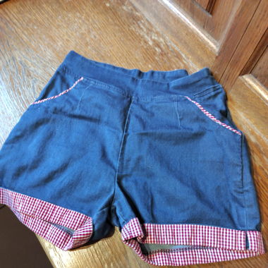 Shorty en jeans 
