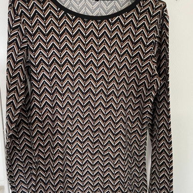 T-shirt manches longues à motif