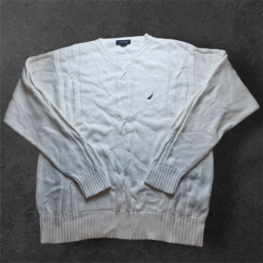 Vintage Nautica Knit Sweater L