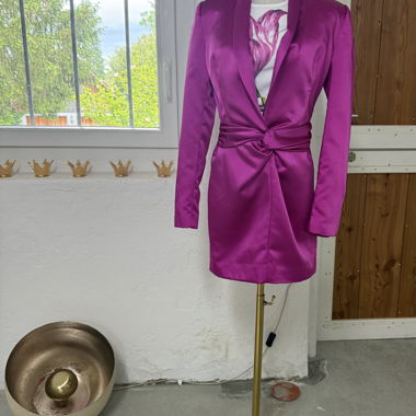 Abito Zara Blazer in Raso