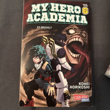 My hero academia volume 6 manga