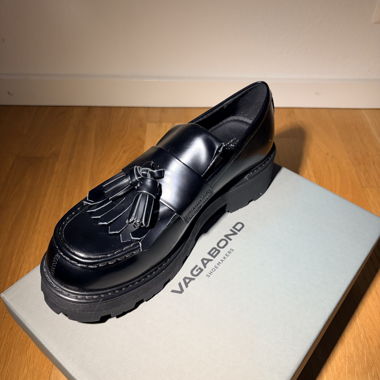 Vagabond leather loafers