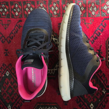 Skechers Graceful Get Connected - Bleu et Rose - 40