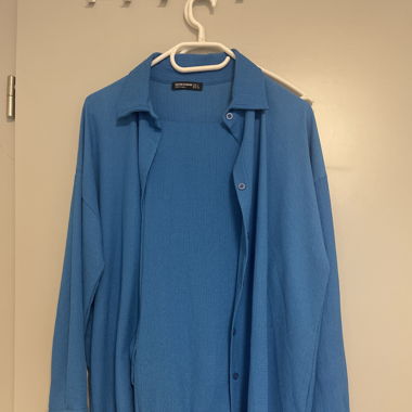 Zweiteiler Blau