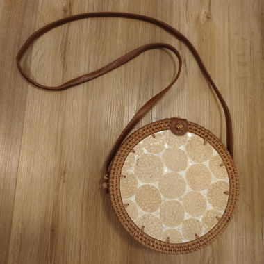 Boho-Vibes pur! Rattan-Tasche