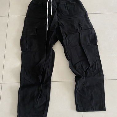 Pantalon cargo noir