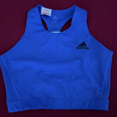 Reggiseno sportivo Adidas blu
