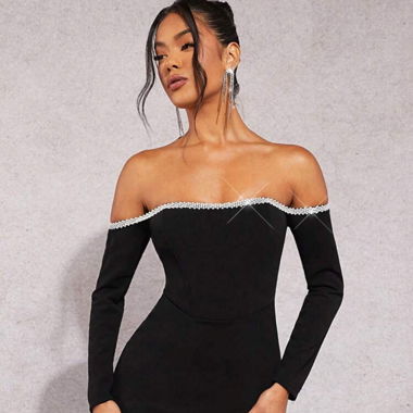 Robe strass 