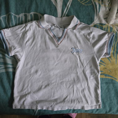 Polo blanc Juicy Couture