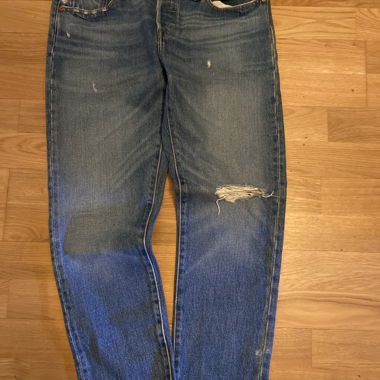 Levis Jeans 501 tapred used look