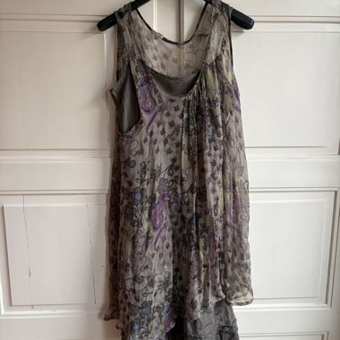 NILE sleeveless dress M/L with slip