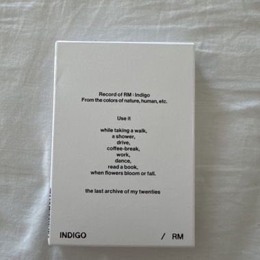 BTS RM Indigo Album