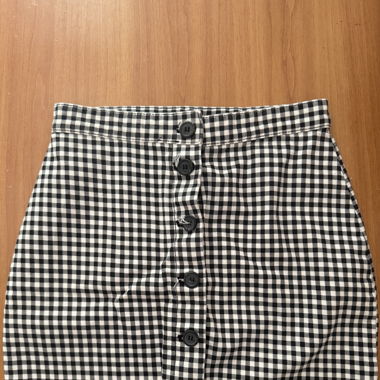 H&M Checked Skirt