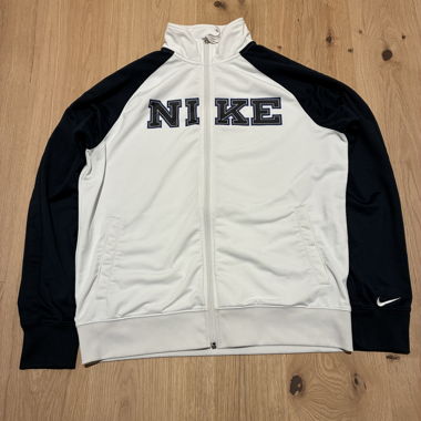 Giacca Track Nike Bianco / Navy Taglia L