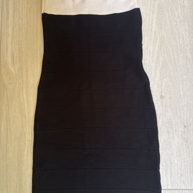 Robe bandeau noire