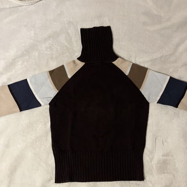 Pull à col roulé vintage