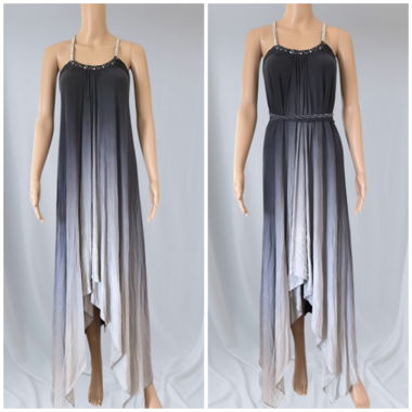 Abito Maxi Ombre Etereo
