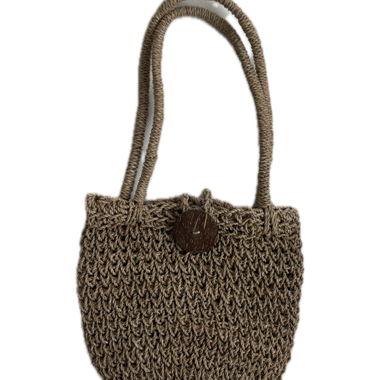 Borsa a mano in maglia