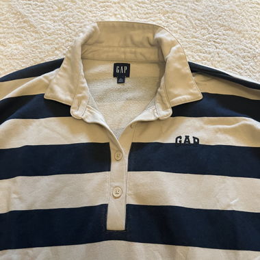 GAP striped rugby shirt M Tall