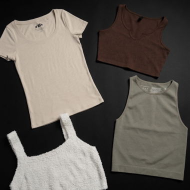 lot 4 hauts été femme