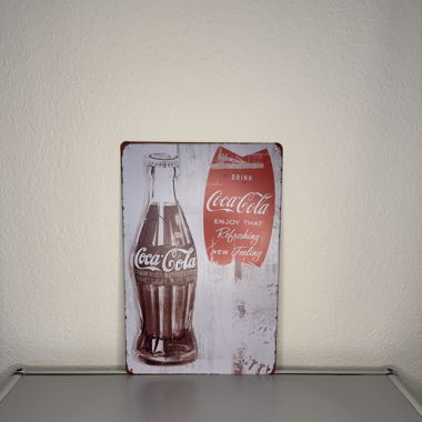 Blechschild Coca Cola