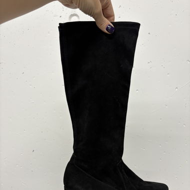 Peter Kaiser Stiefel Wildleder Gr. 37 schwarz