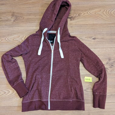 No Name Bordeaux Hooded Jacket