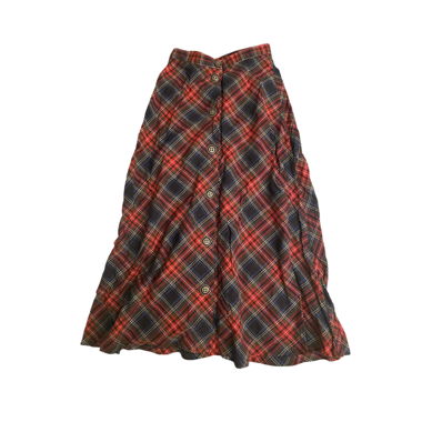 long skirt button