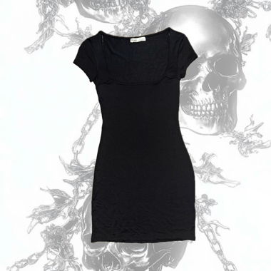 Mini Dress Bodycon with deep Neckline