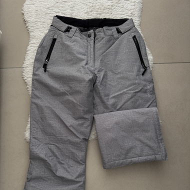 Skihose grau