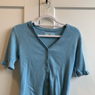 Gilet bleu clair