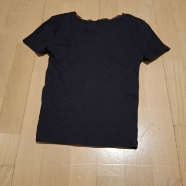 Top nero H&M bambina 146/152