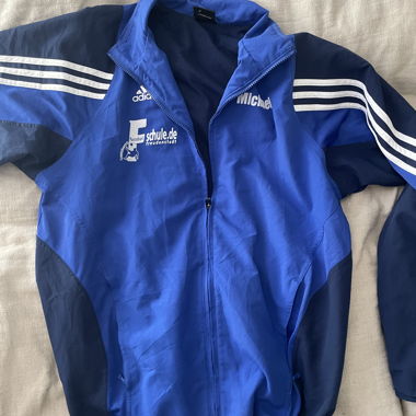 Giacca sportiva Adidas blu