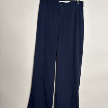 Pantaloni navy Bershka
