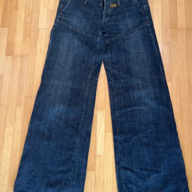 Pantaloni baggy vita bassa