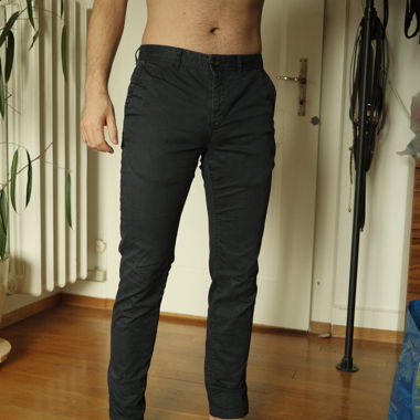 Chinos slim Scotch & Soda 30/32 bleu marine