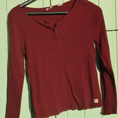 Maglia a maniche lunghe Levi's rossa M