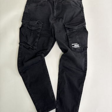 Jeans cargo neri
