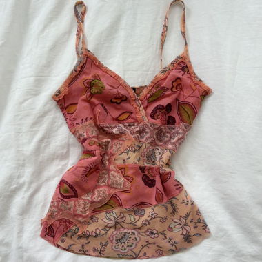 vintage cami top size s