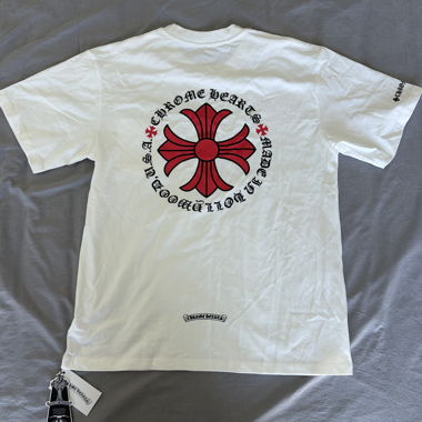 Weisses Chrome Hearts T-Shirt