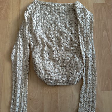Lace long-sleeve top