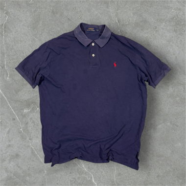 vintage polo ralph lauren polo shirt navy