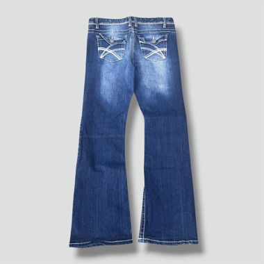 Jeans bootcut ricamati Rue 21 y2k