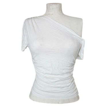 White off-the-shoulder top