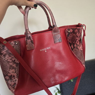 Red bag Patrizia Pepe